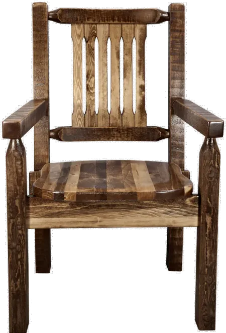 Homestead Rustic Captain's Dining Chair