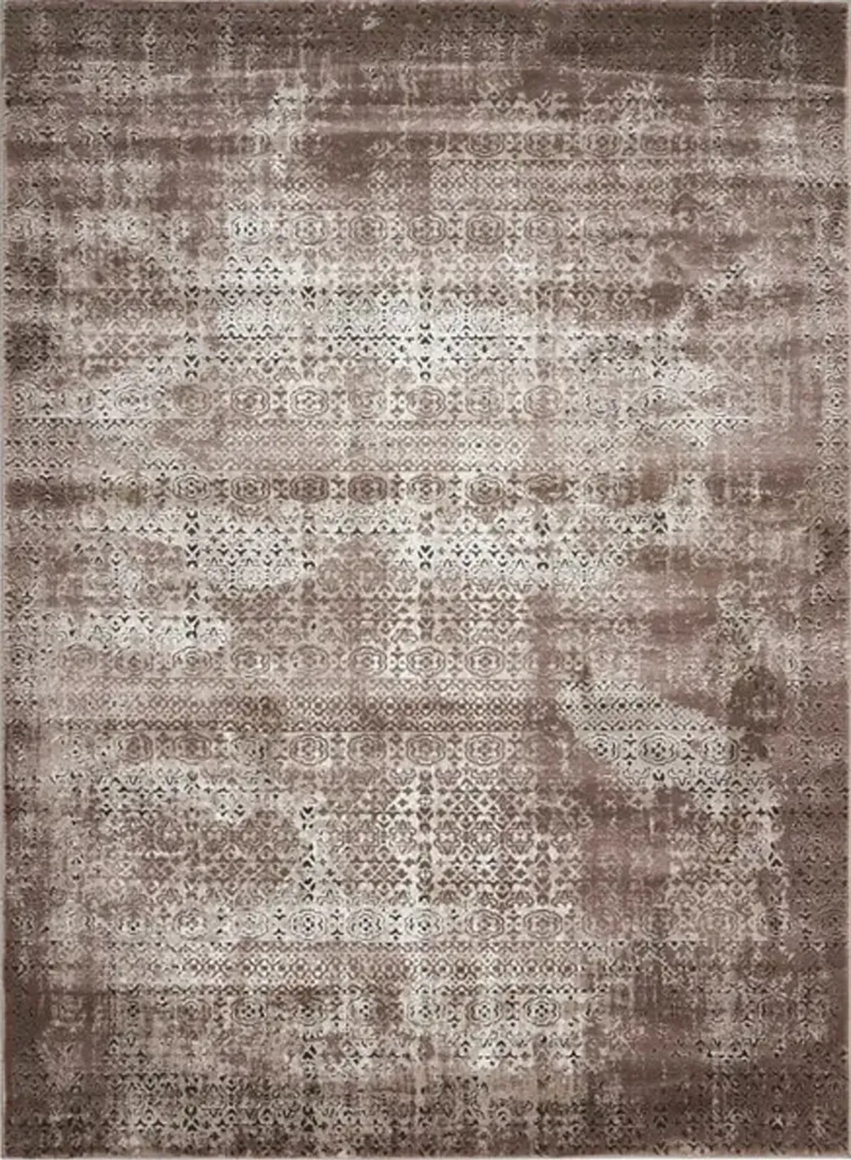 Karma 5 x 7 Ash Brown Area Rug