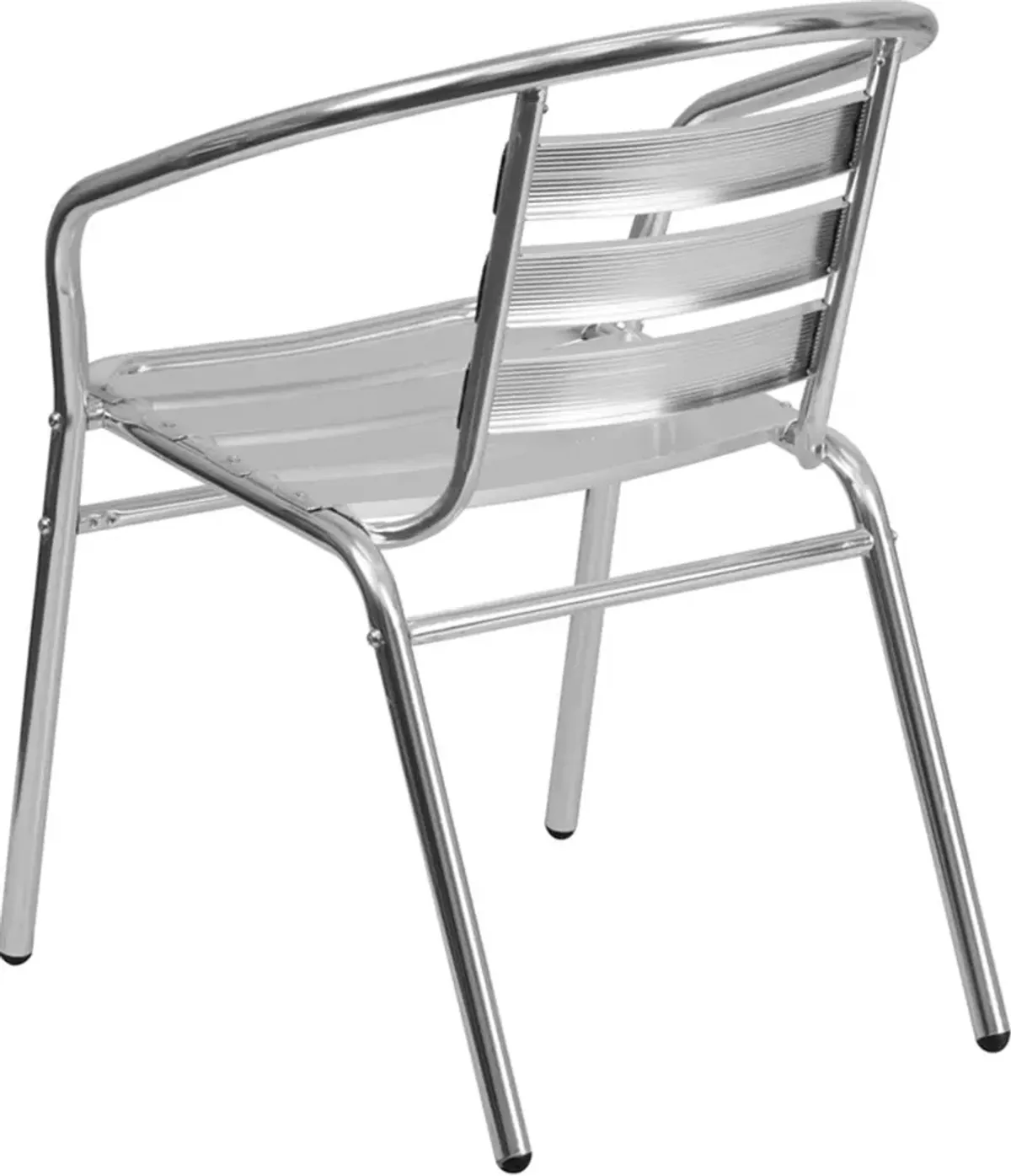 Aluminum Slatback Stack Chair