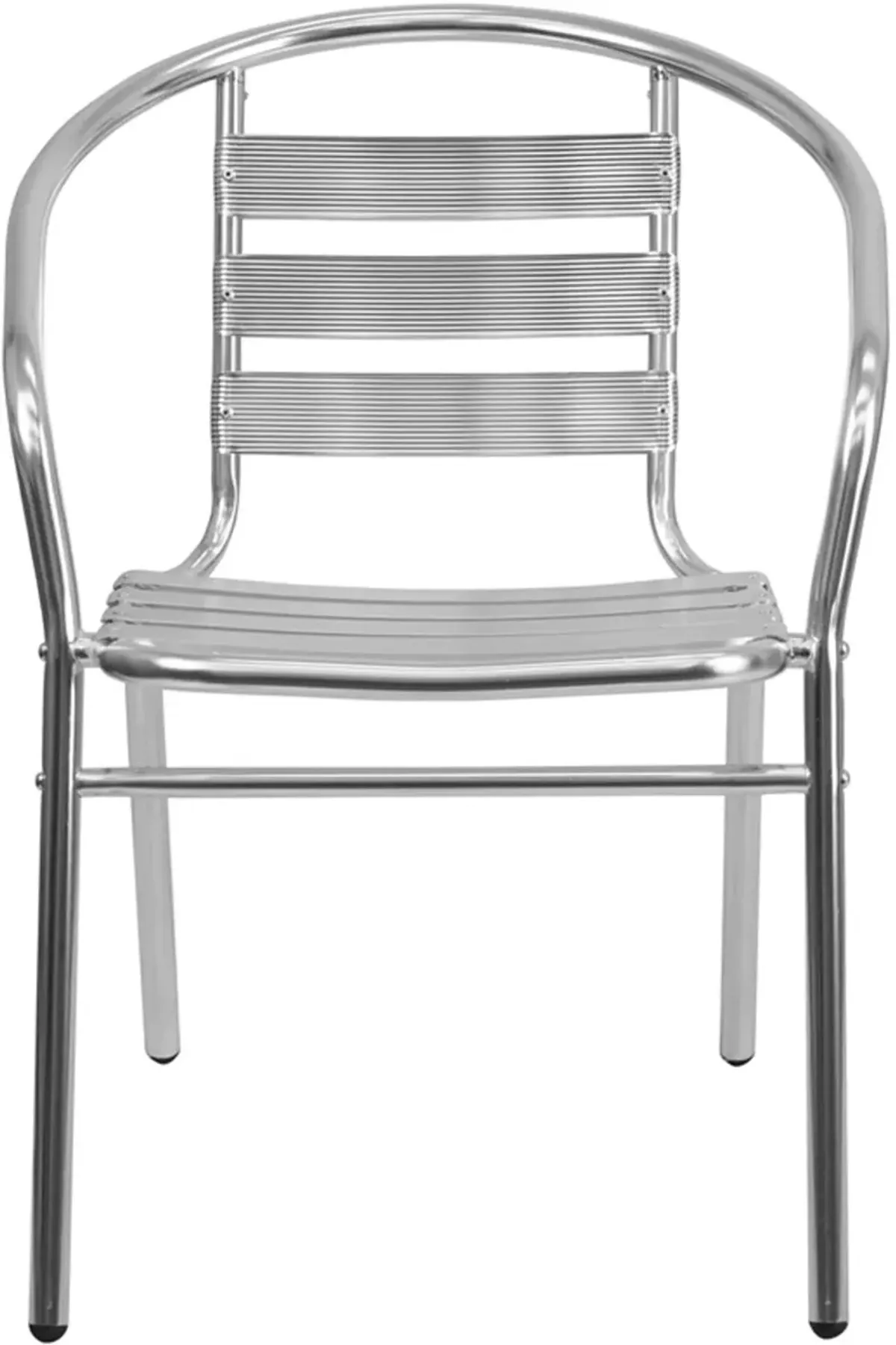 Aluminum Slatback Stack Chair