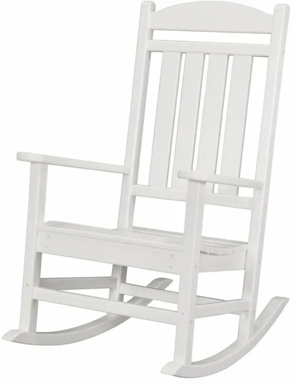 White Outdoor Porch Rocker - Rocker