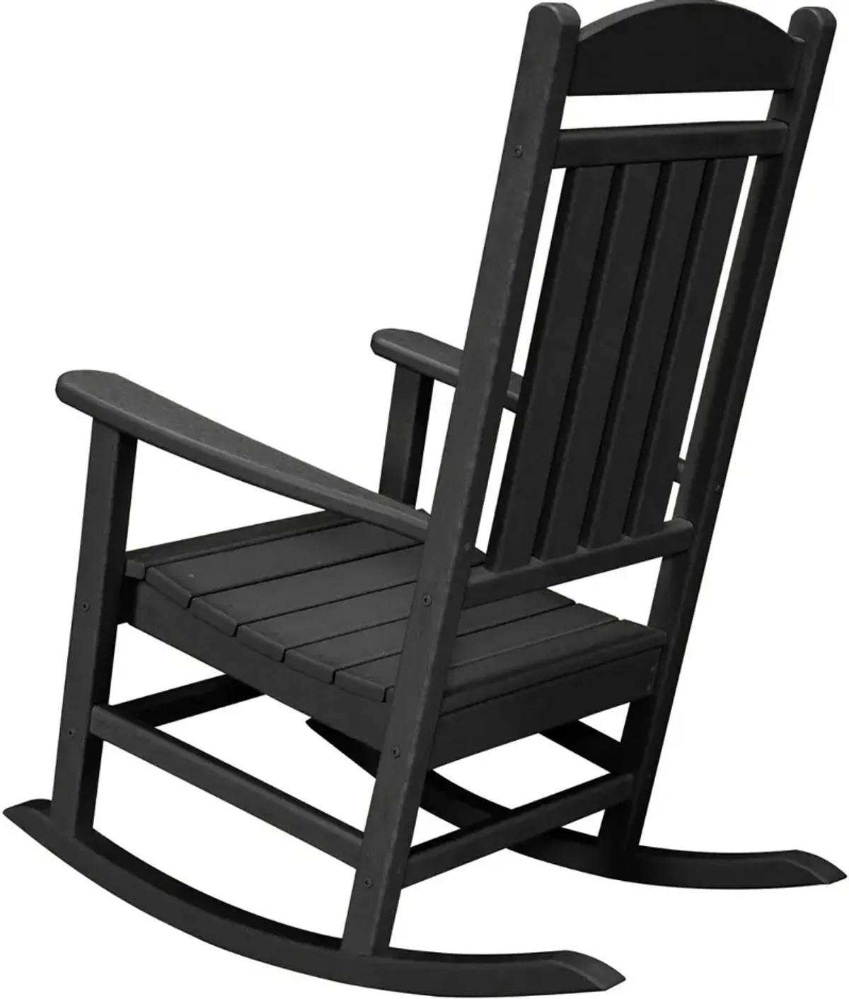 Black Outdoor Porch Rocker - Rocker