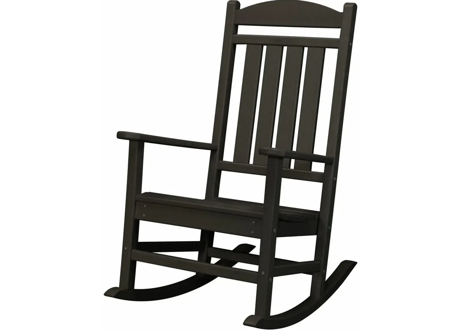 Black Outdoor Porch Rocker - Rocker