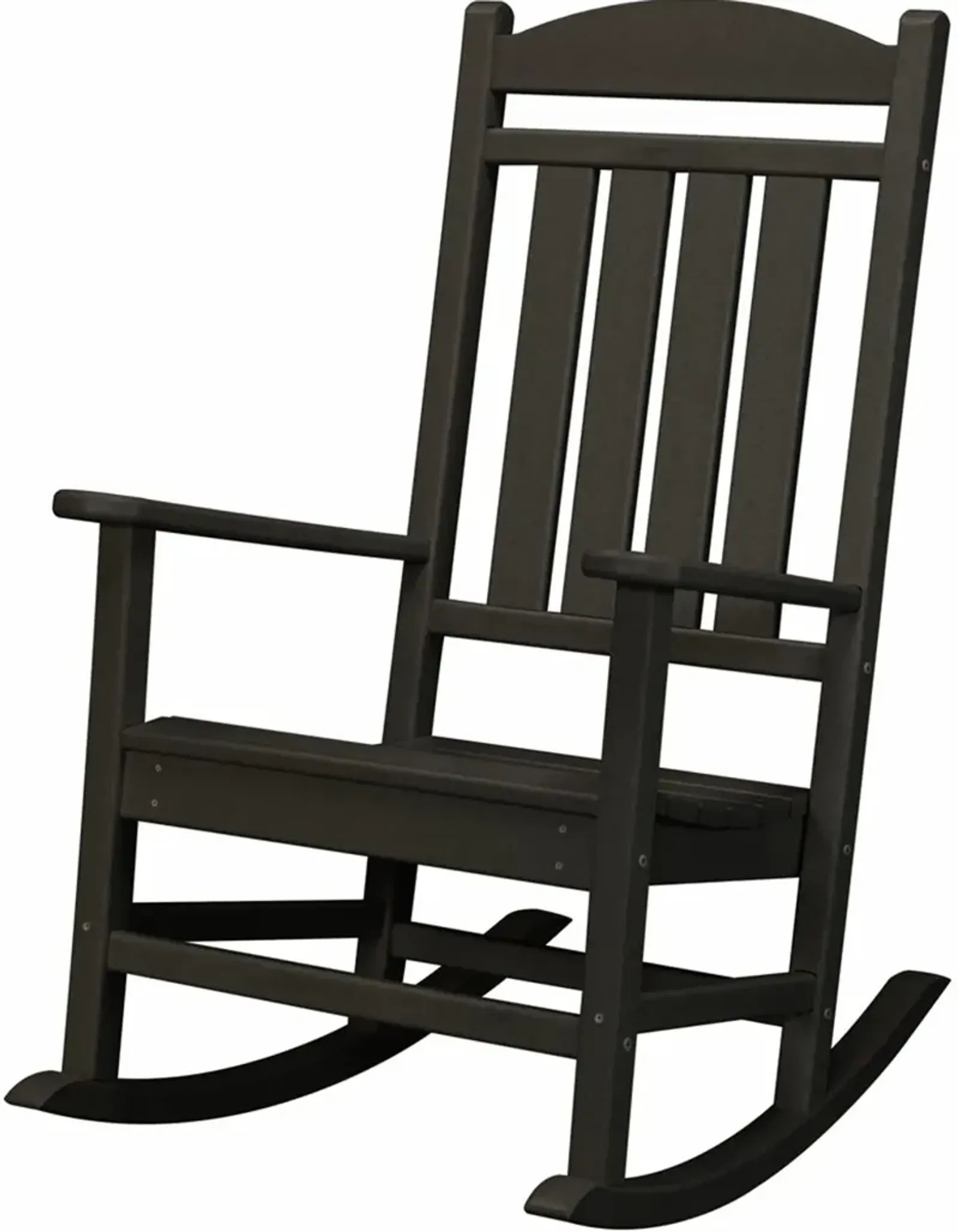 Black Outdoor Porch Rocker - Rocker