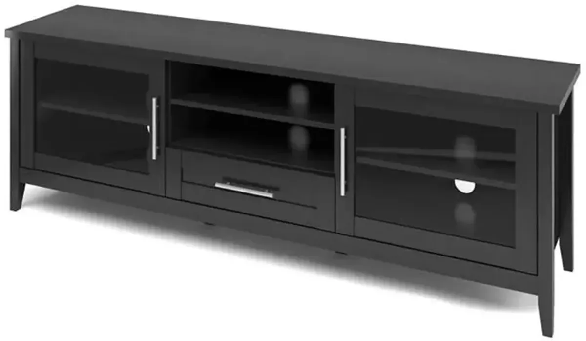 Black Extra Wide 70" TV Stand