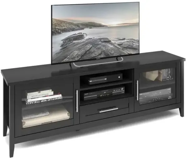 Black Extra Wide 70" TV Stand