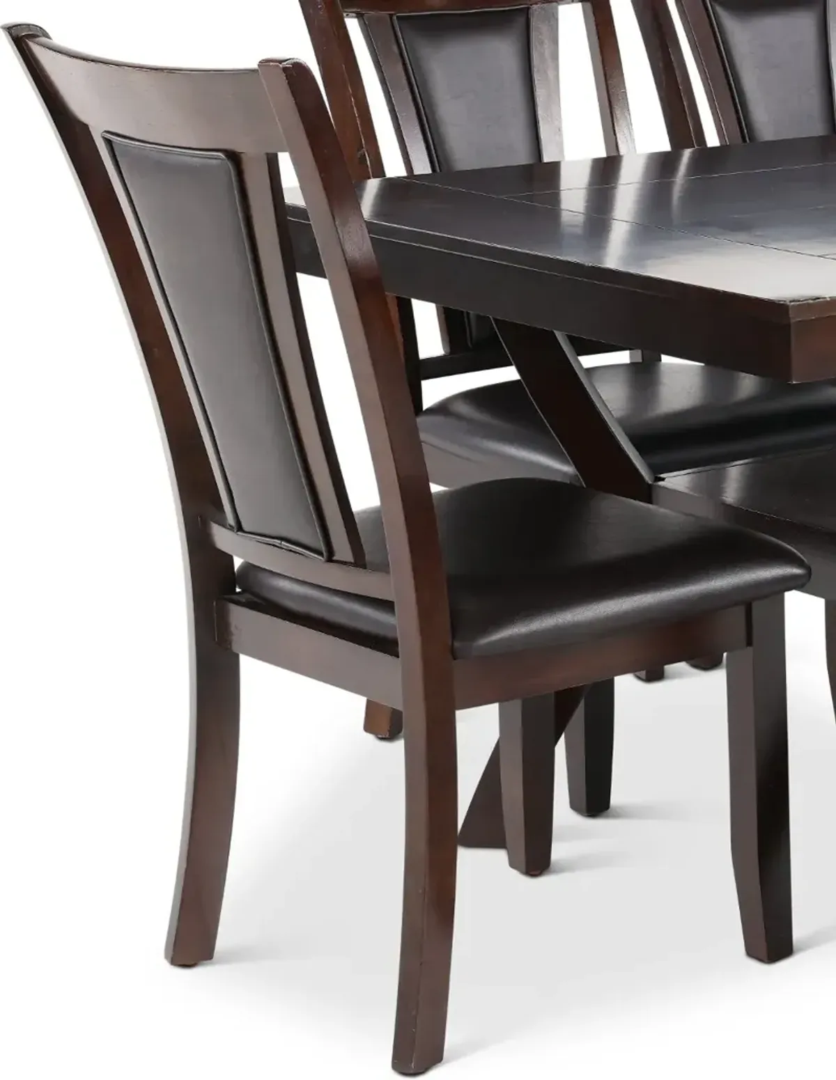 Brent Dark Cherry 6 Piece Dining Set