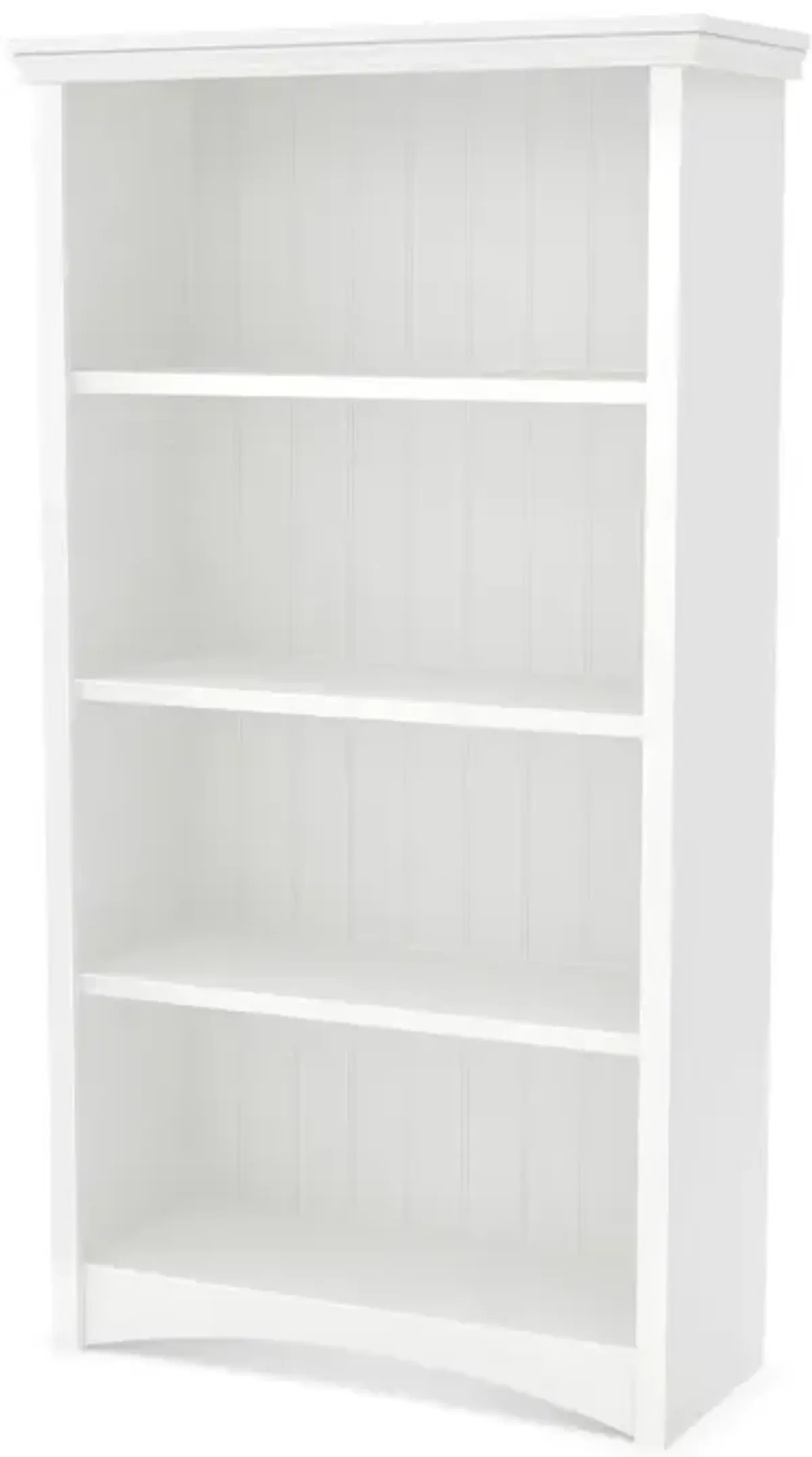Artwork White 4 Shelf Bookcase