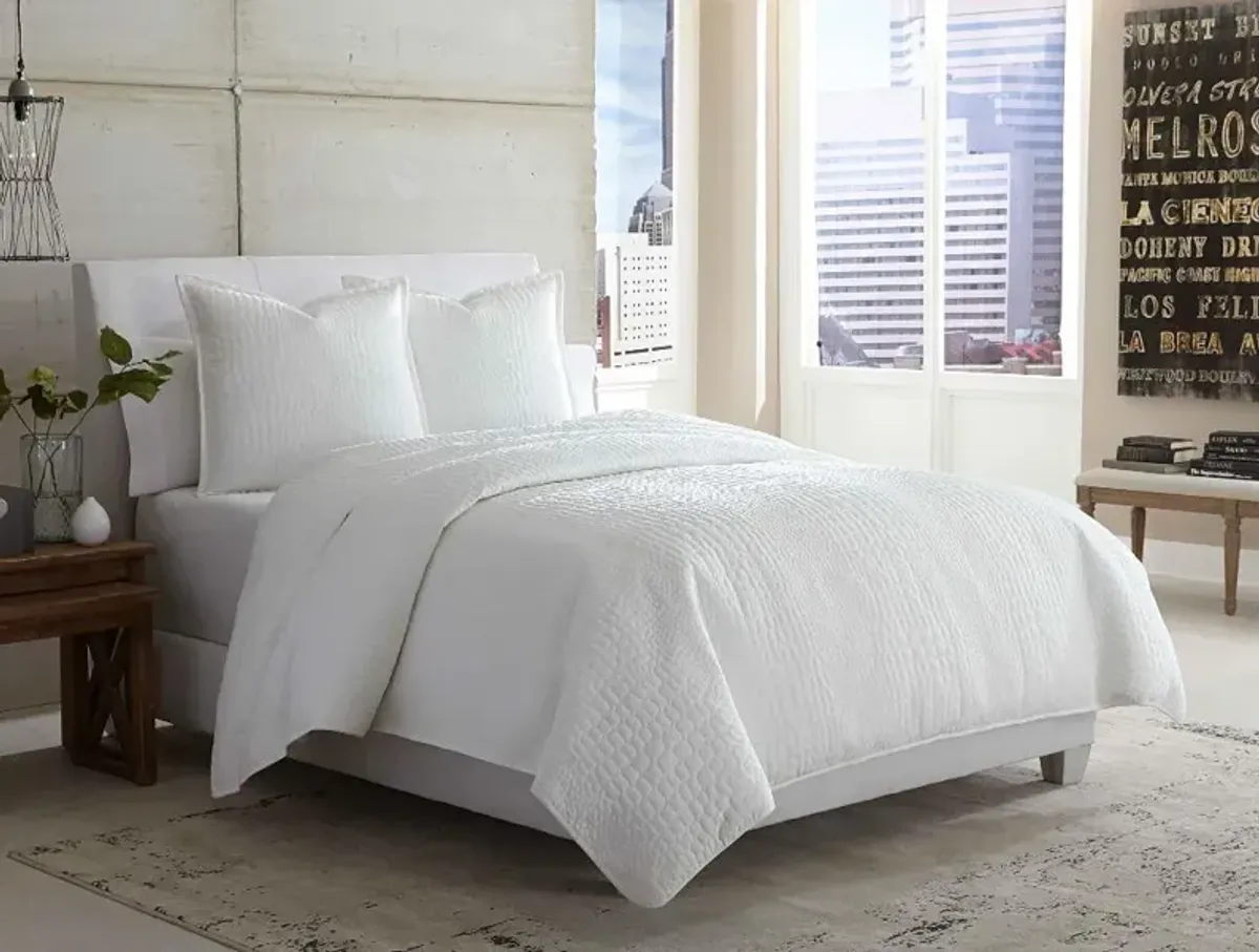 Ashworth Queen White Bedding Collection