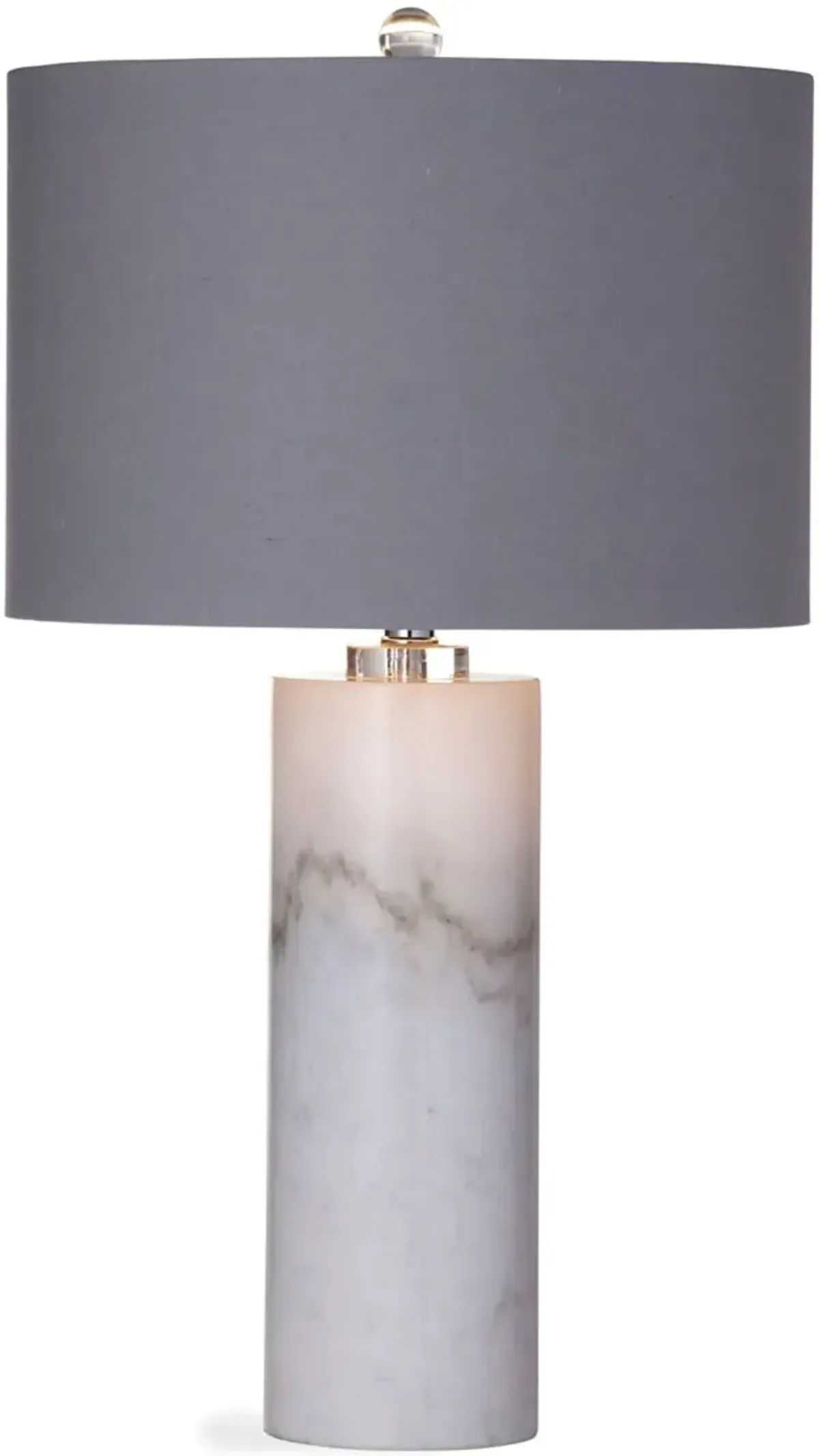 White Marble Table Lamp