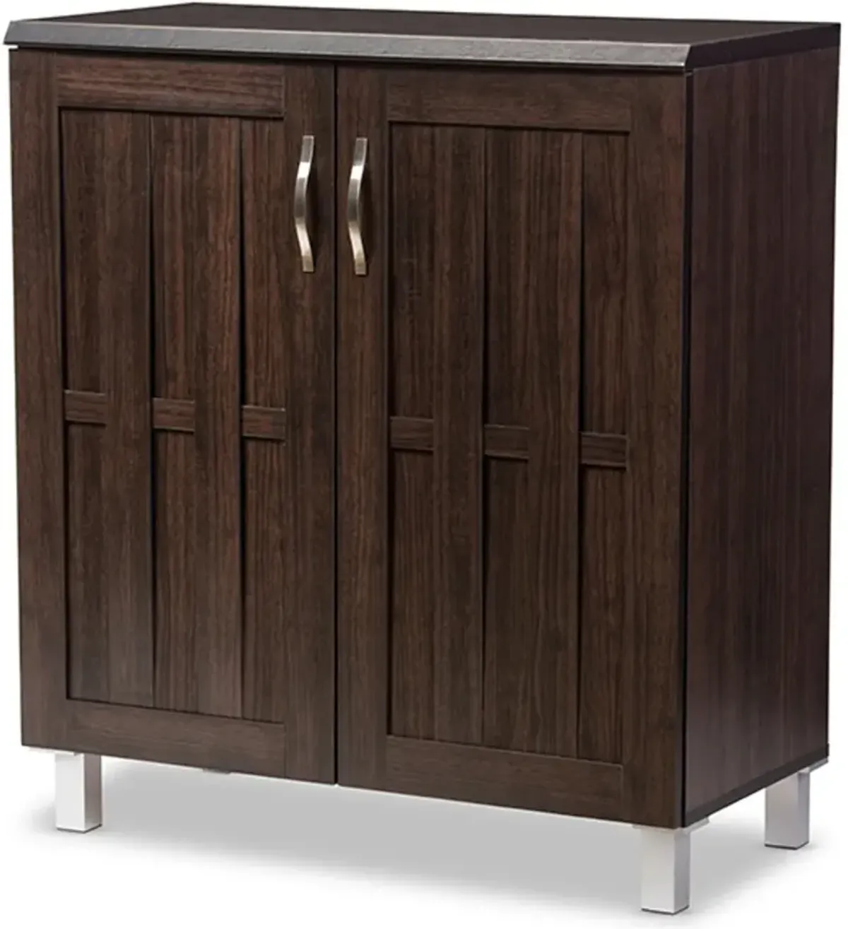 Dark Brown Storage Cabinet - Excel