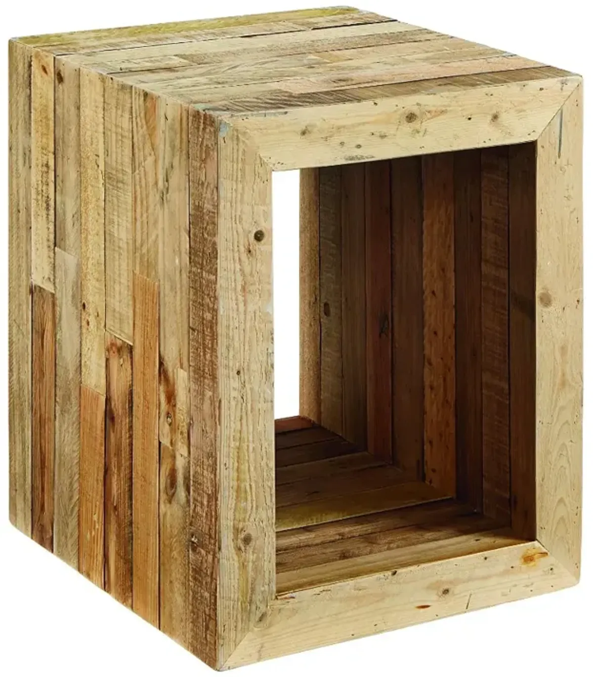 Magnolia Home Furniture Driftwood Accent End Table