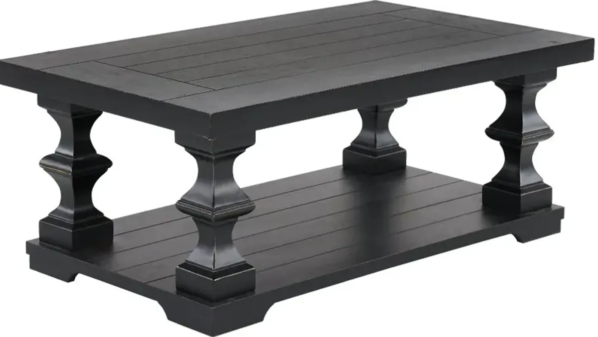 Dory Ebony Coffee Table