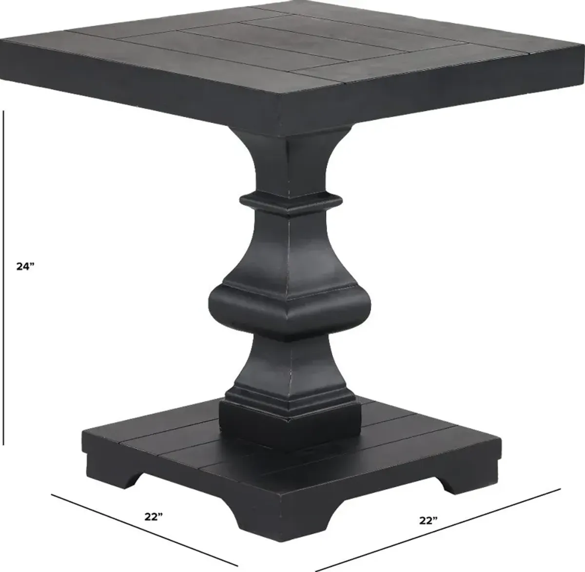 Dory Ebony End Table