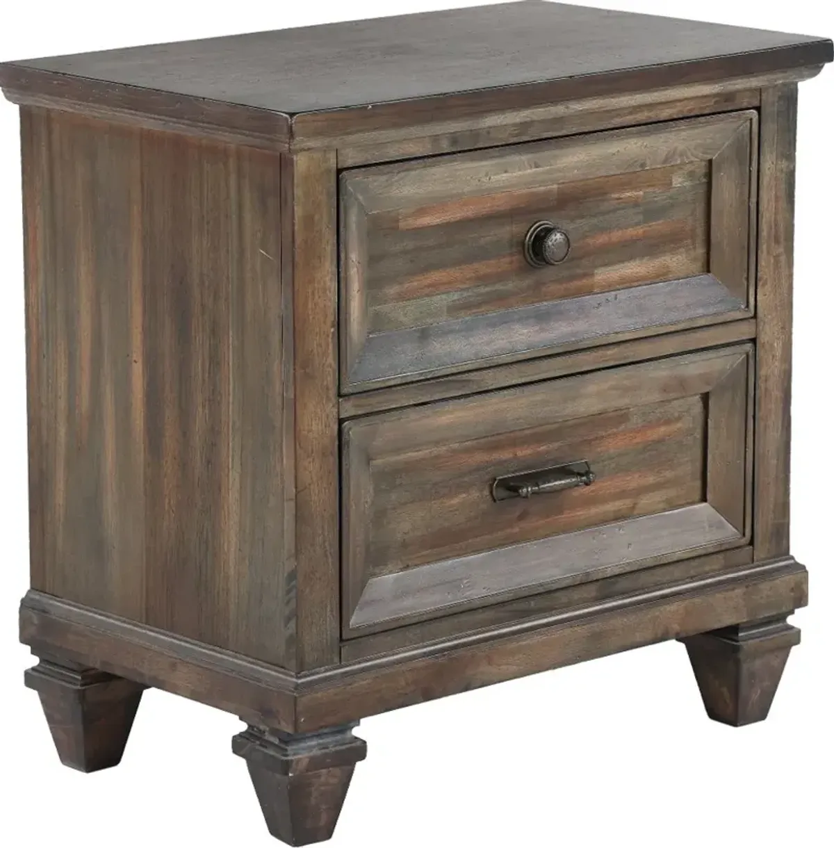 Sevilla Walnut Brown Nightstand