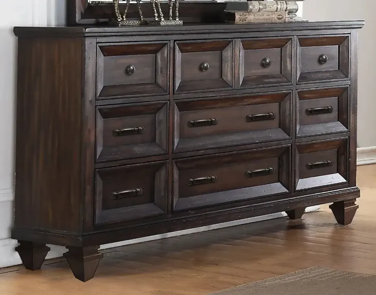 Sevilla Brown Dresser