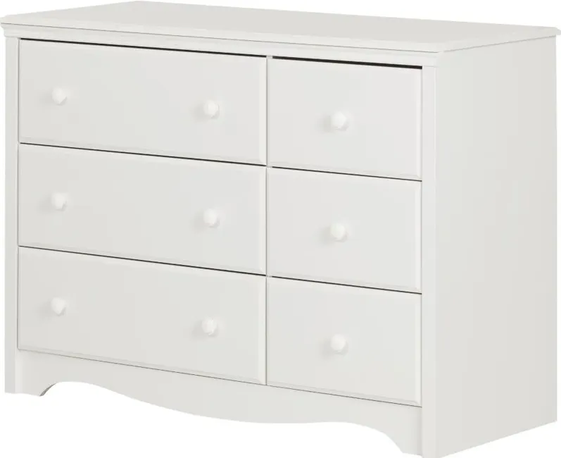 Angel White Changing Table Dresser - South Shore