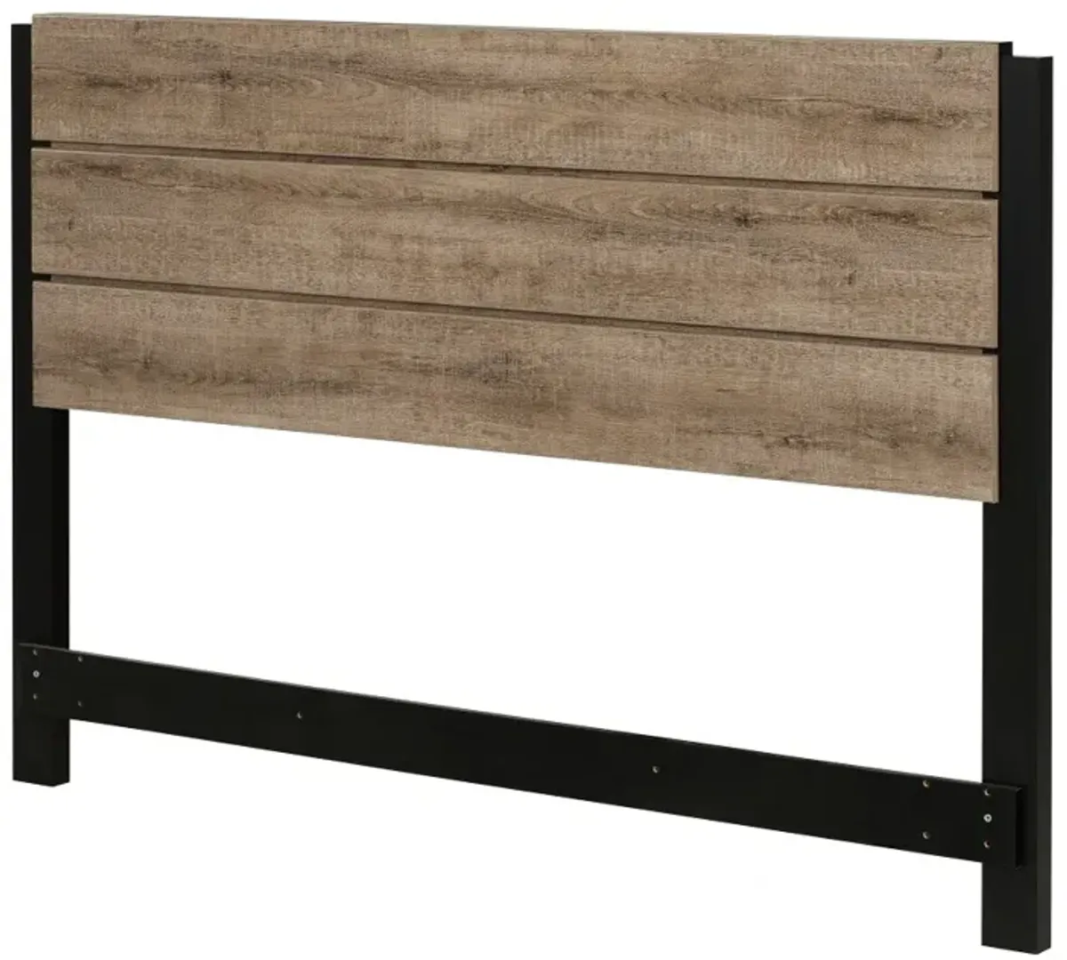 Modern Farmhouse Weathered Oak Queen Headboard - Munich