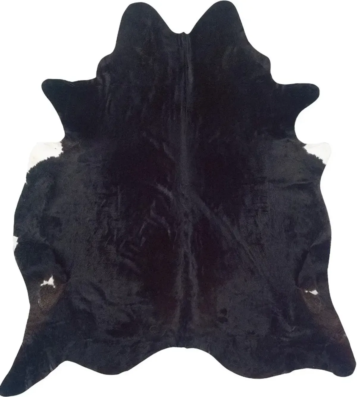 Black Cow Hide