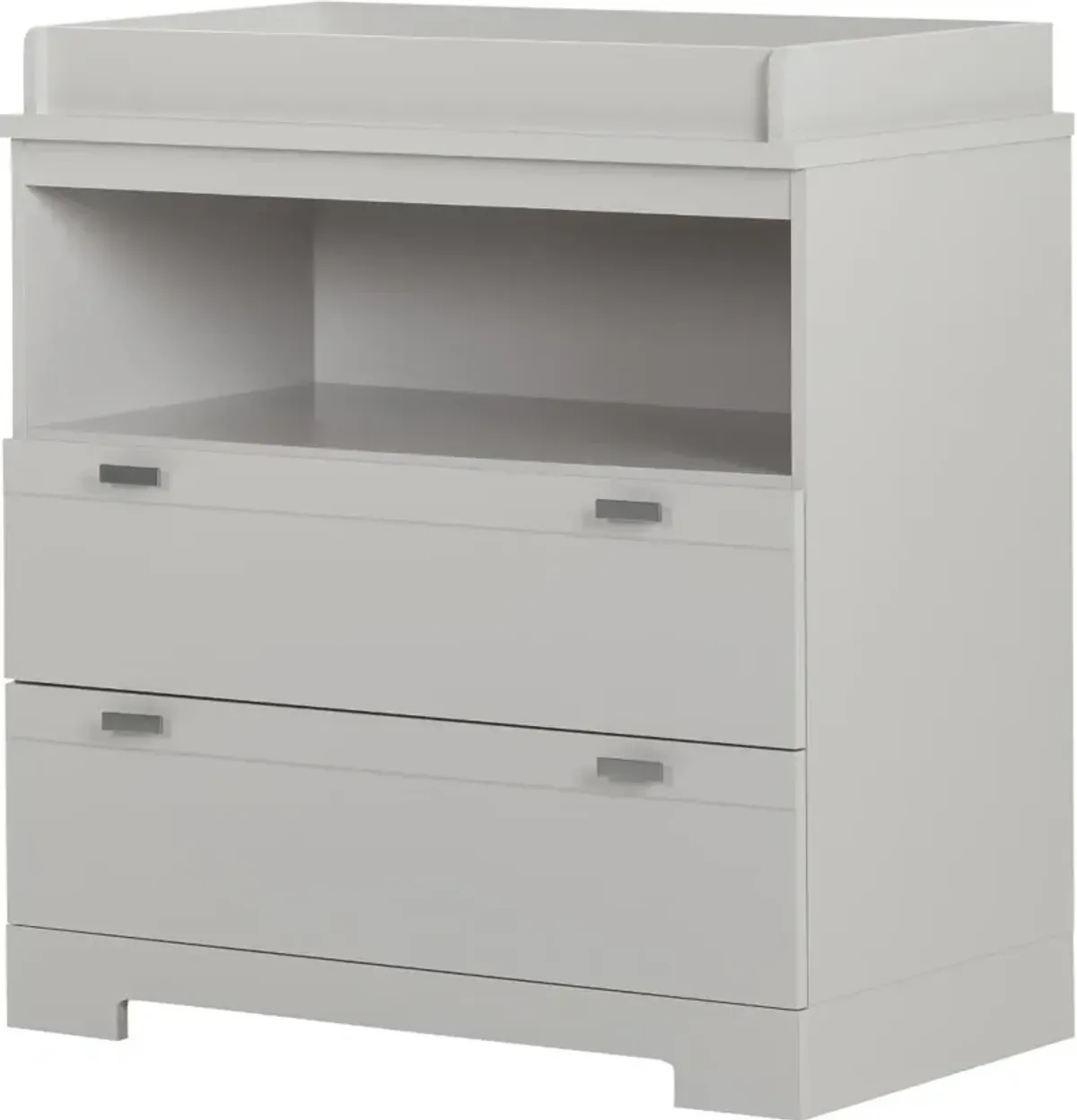 Reevo Gray Changing Table with Storage - South Shore