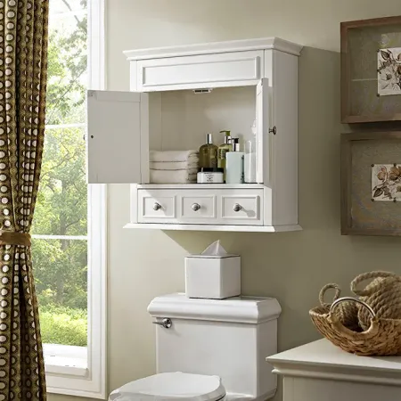 Lydia Cream Bathroom Wall Cabinet