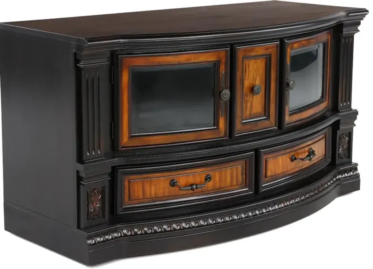 Grand Estates Brown 62" TV Stand