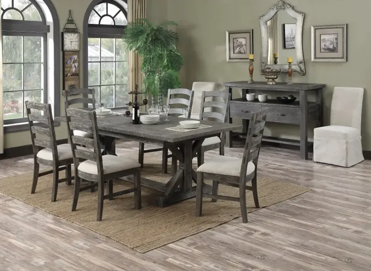 Paladin Charcoal 5 Piece Dining Set