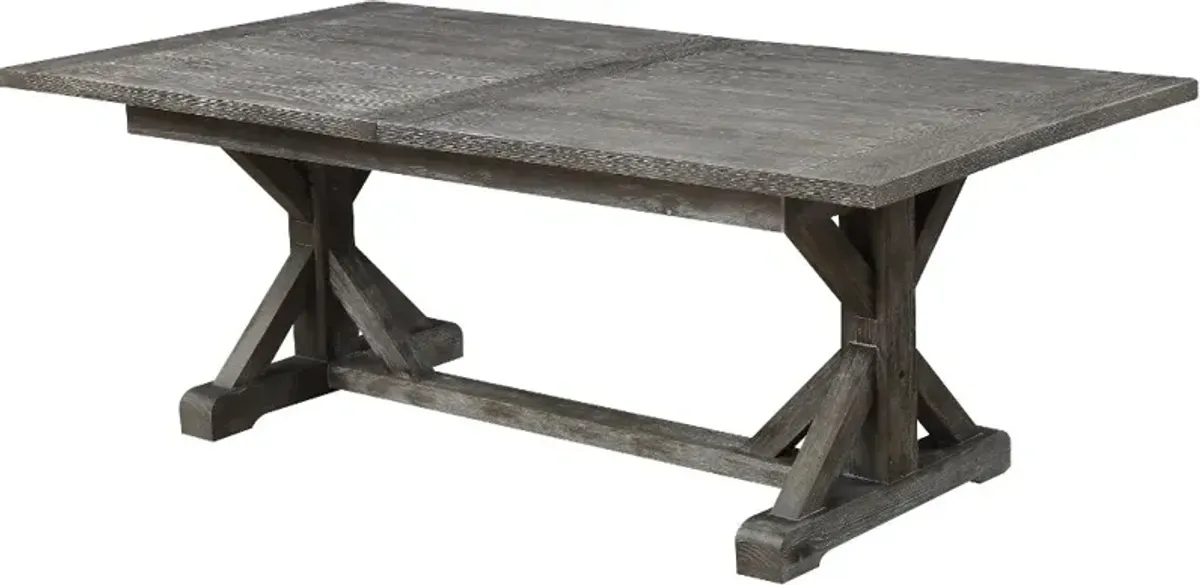 Paladin Charcoal Trestle Table