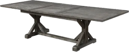 Paladin Charcoal Trestle Table