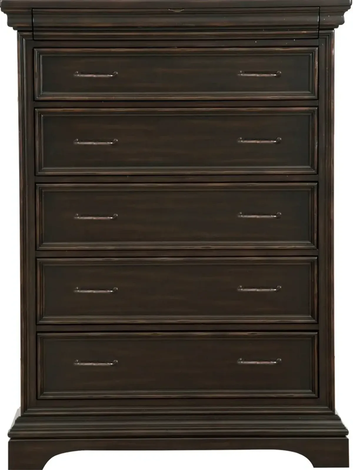 Caldwell Dark Brown Chest of Drawers