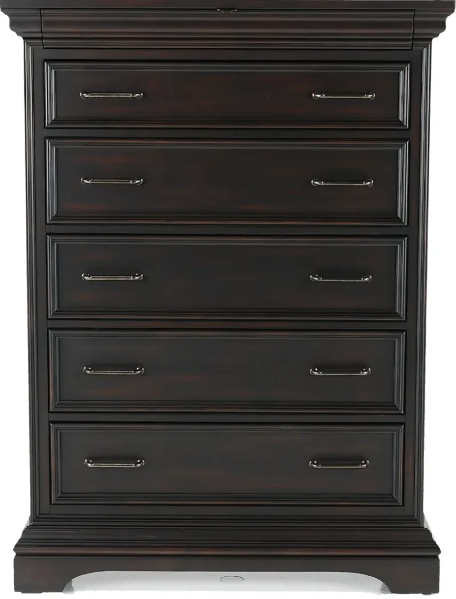 Caldwell Dark Brown Chest of Drawers