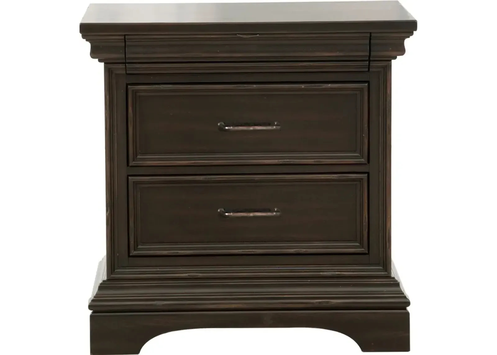 Caldwell Dark Brown Nightstand