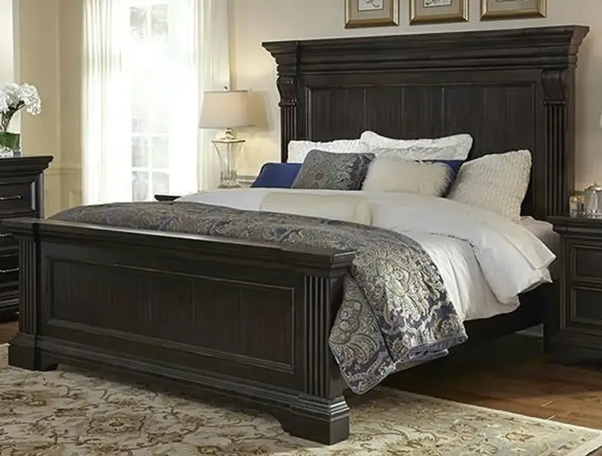 Caldwell Dark Brown Queen Bed