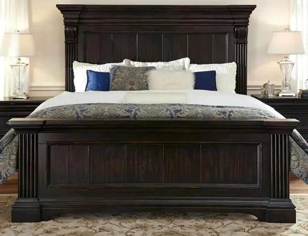 Caldwell Dark Brown California King Bed