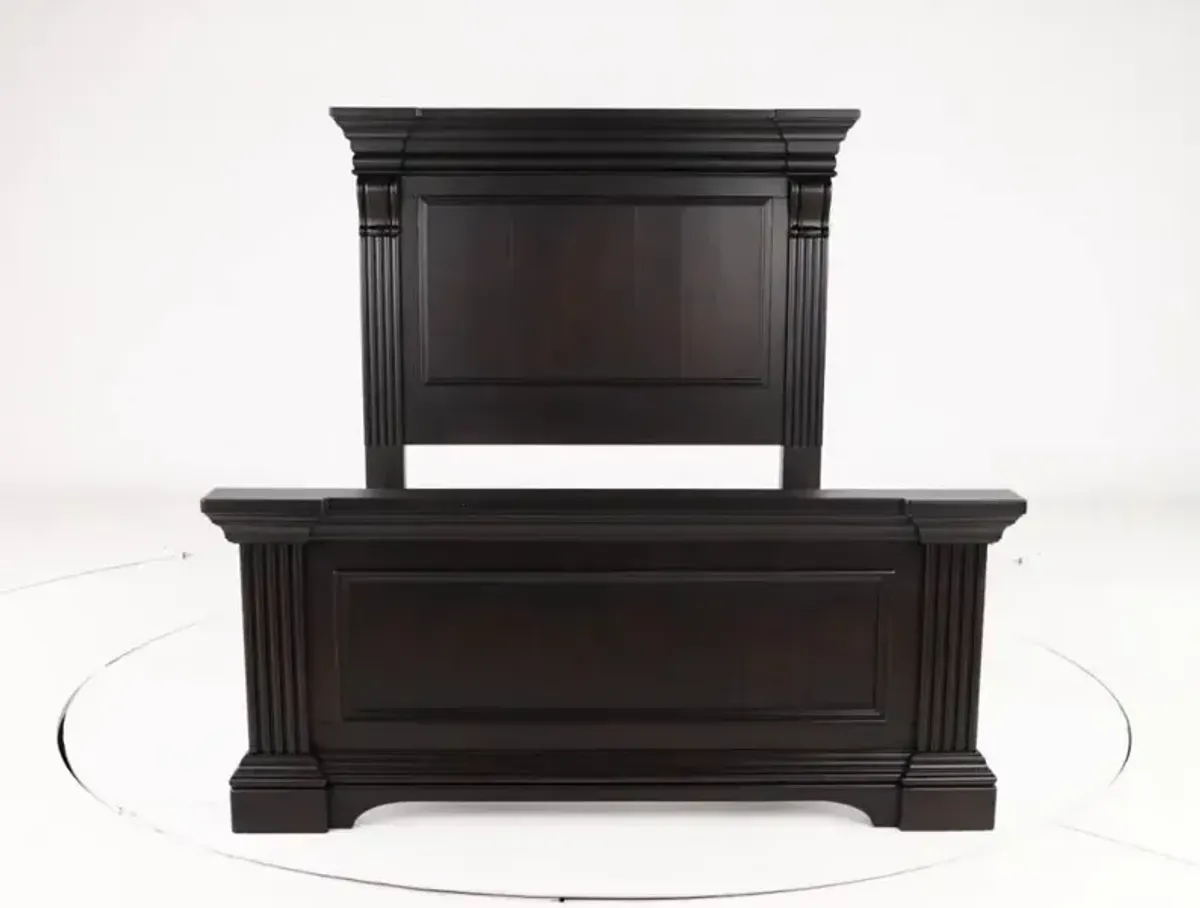 Caldwell Dark Brown California King Bed