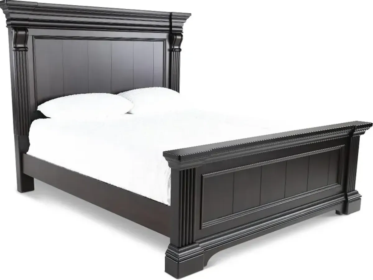 Caldwell Dark Brown California King Bed