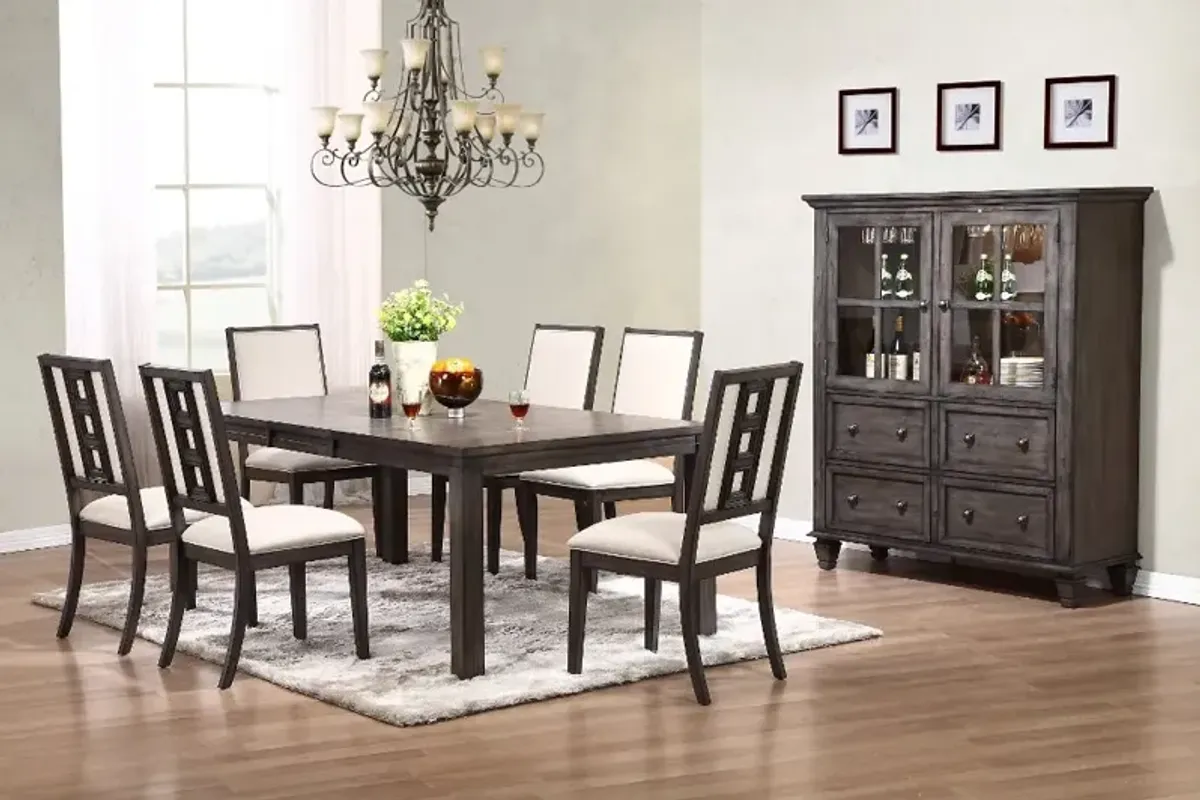 Hartford Gray Upholstered Dining Chair