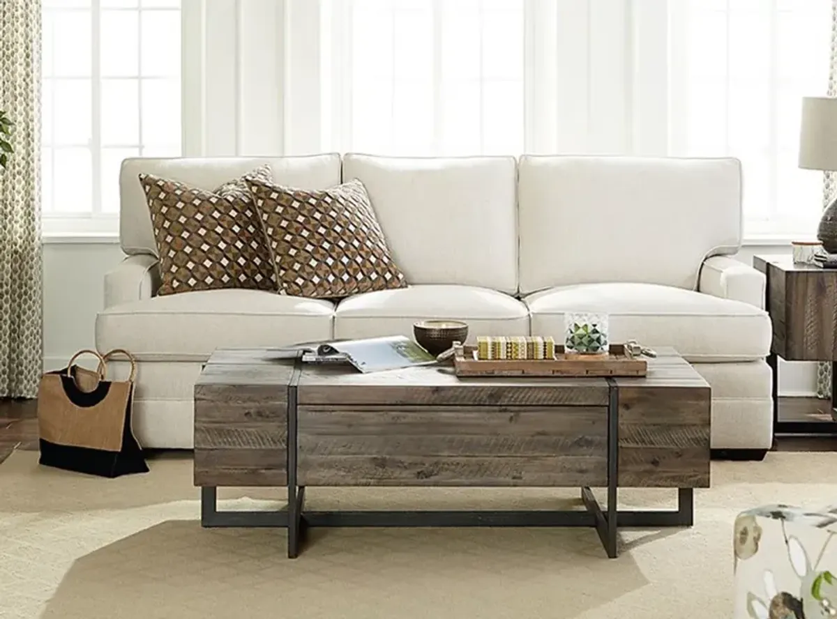 Modern Timber Brown Wood Coffee Table