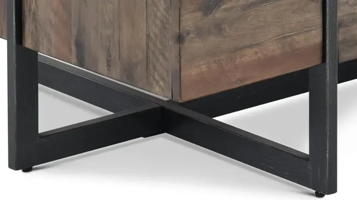 Modern Timber Brown Wood Coffee Table