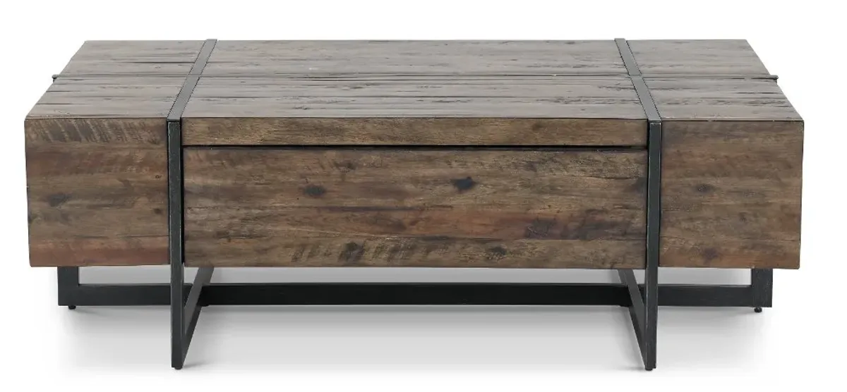 Modern Timber Brown Coffee Table