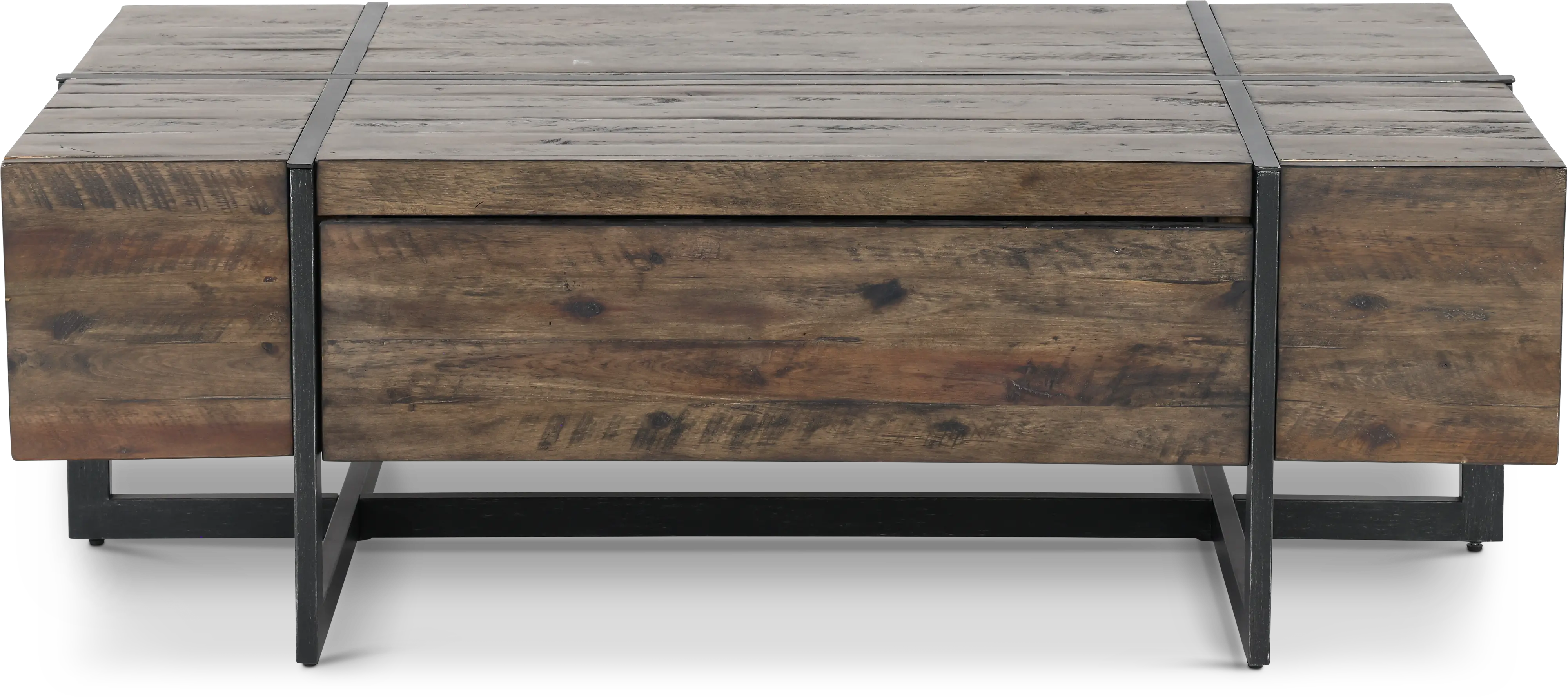 Modern Timber Brown Wood Coffee Table