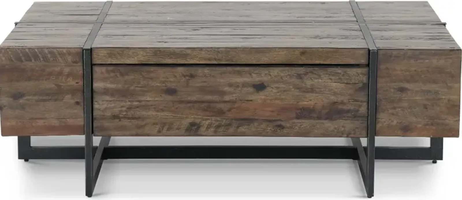 Modern Timber Brown Wood Coffee Table