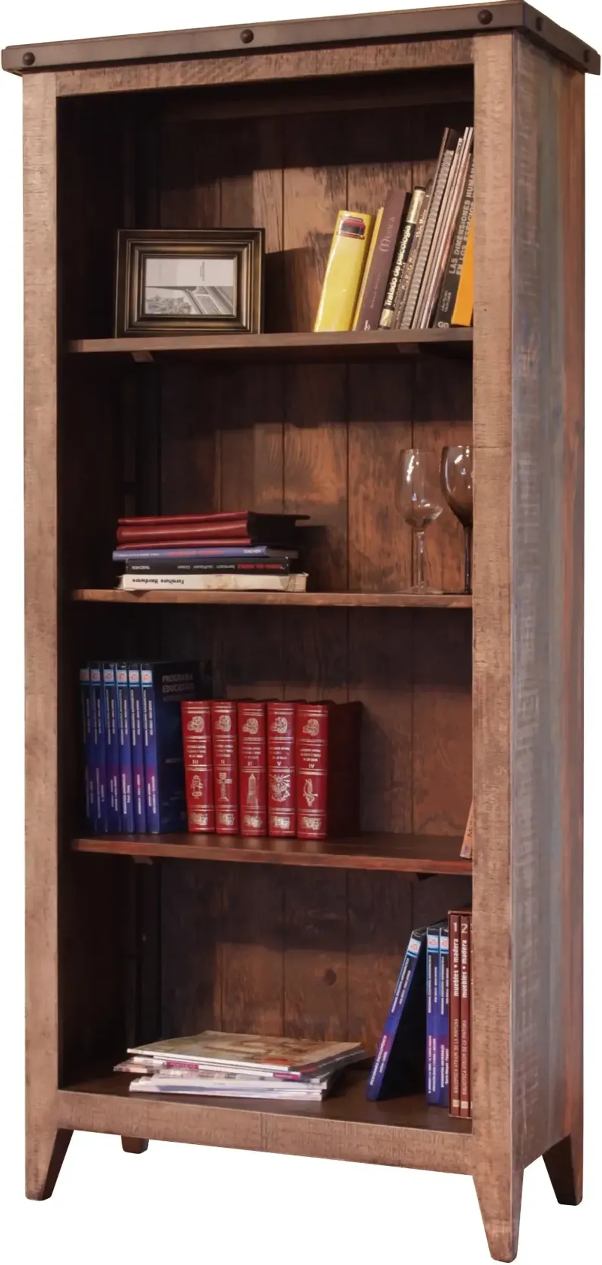 Antique Pine Bookcase