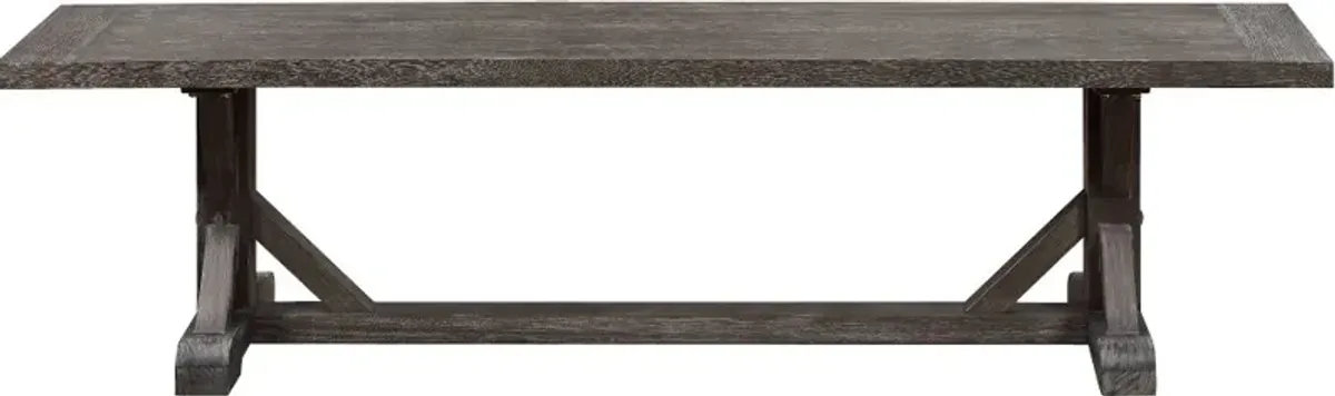 Paladin Charcoal Dining Bench