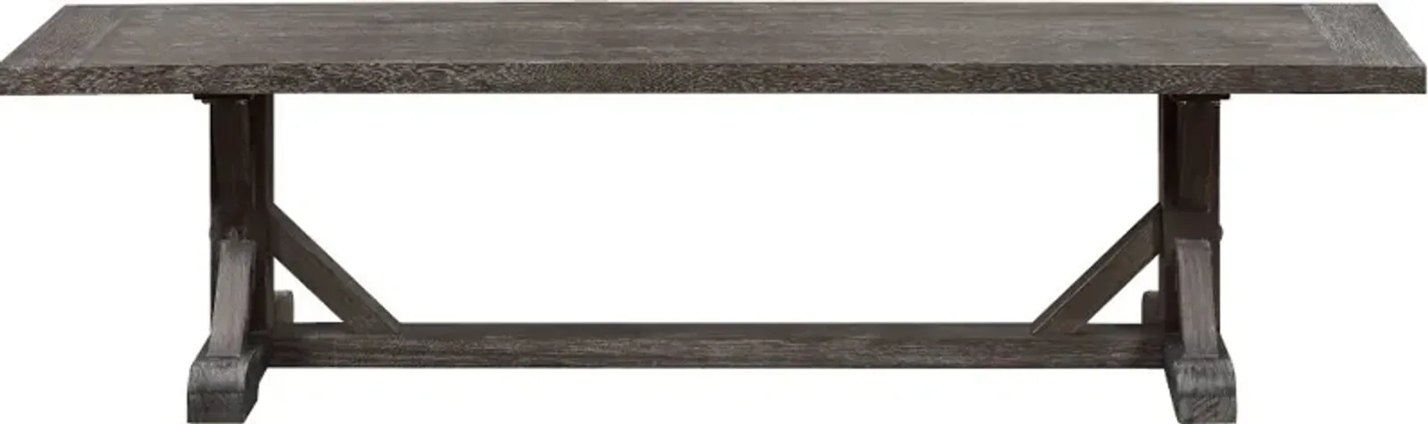 Paladin Charcoal Dining Bench