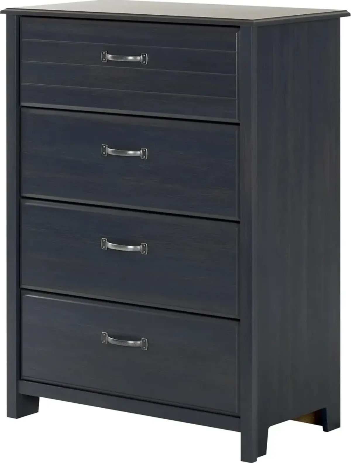 Ulysses Blue 4-Drawer Chest - South Shore