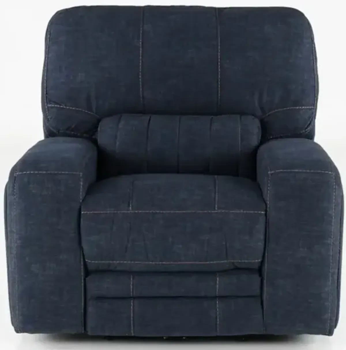 Rock Quarry Indigo Blue Power Recliner