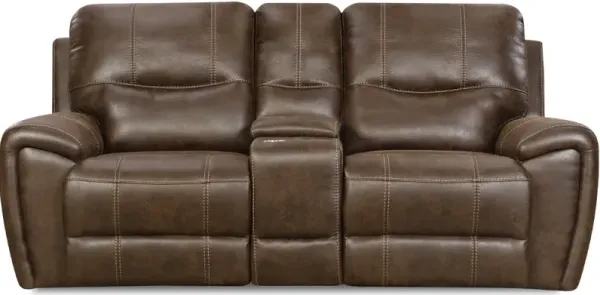 Desert Brown Power Reclining Loveseat