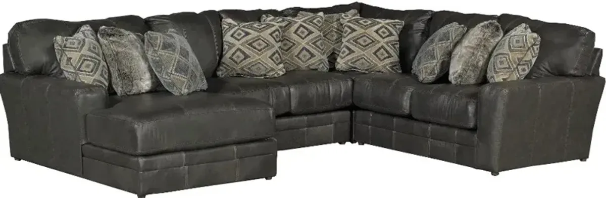 Denali Steel Gray 4 Piece Sectional