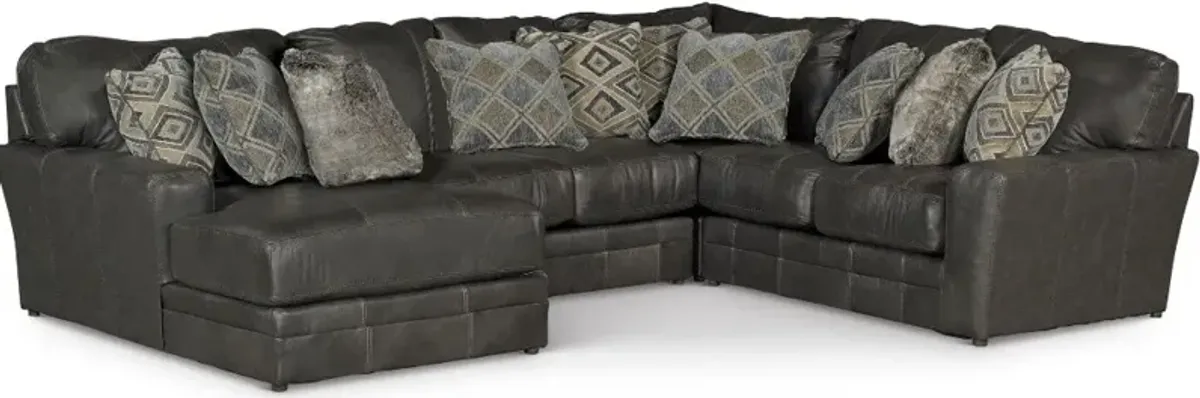 Denali Steel Gray 4 Piece Sectional